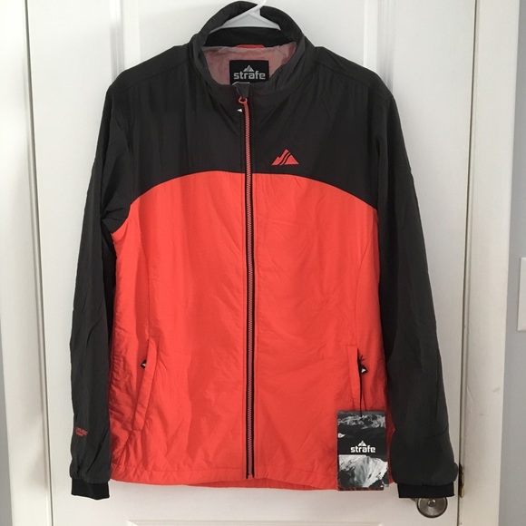 STRAFE Polartec Alpha Mid Jacket in Hot Coral - Picture 7 of 8